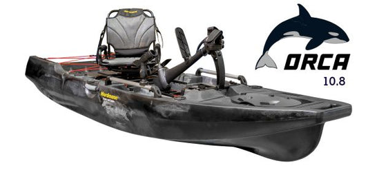 Nordmann Orca 10.8 Angelkajak Sit on Top inkl. Zahnstangen-Pedalantrieb