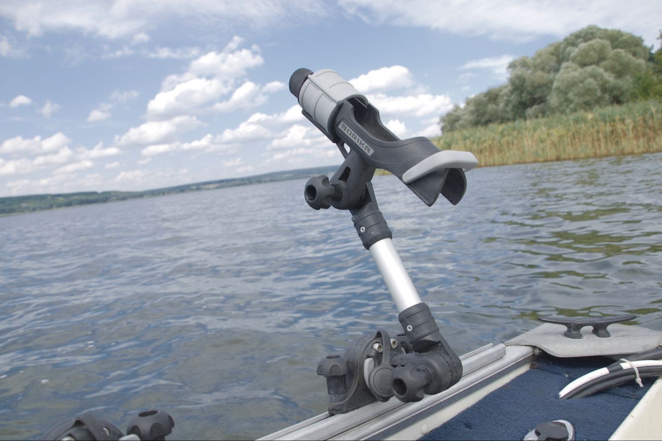 Fasten Stangen Verlängerung (225 mm) (Ø25) aus Aluminium - Grau/Schwarz