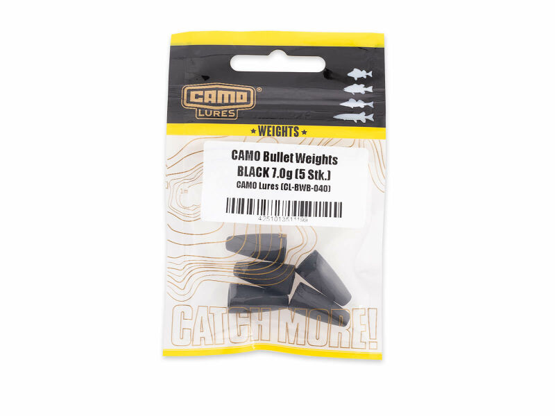 Camo Lures Bullet Weights – Schwarz