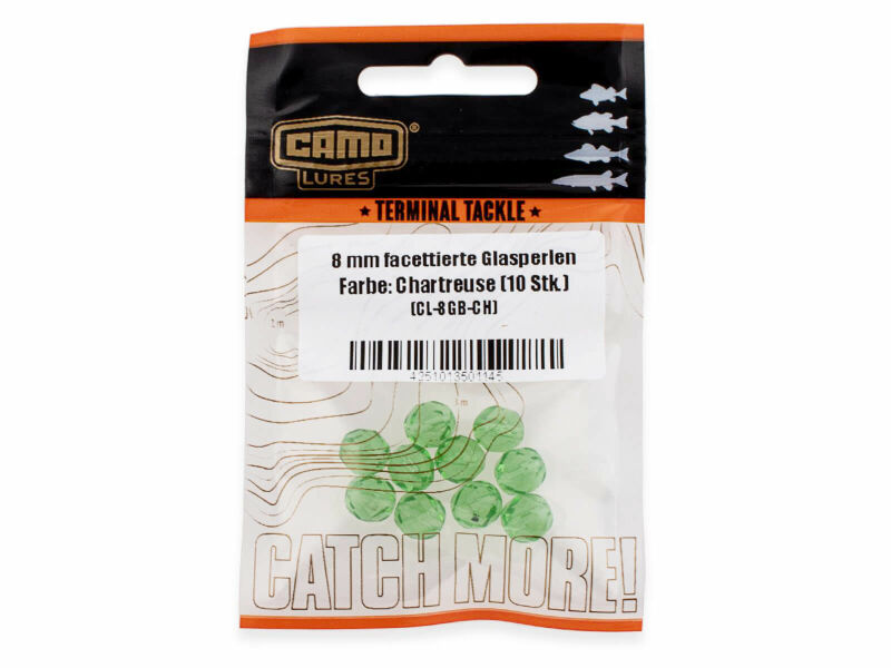 Camo Lures Facettierte Glasperlen