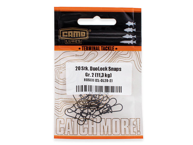 Camo Lures 20 Stk. DuoLock Snaps