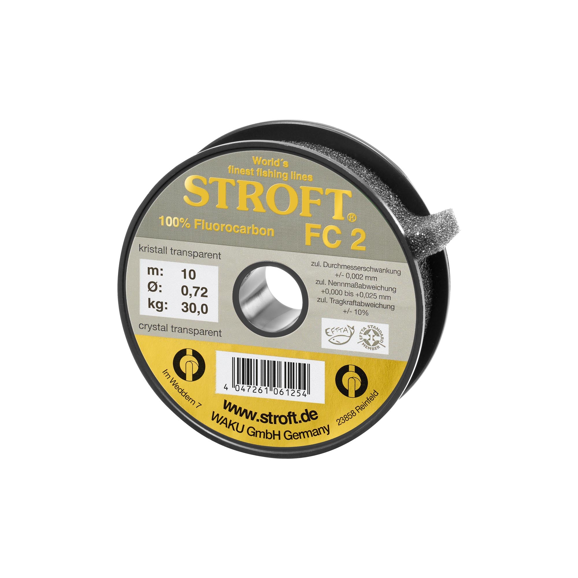 Stroft FC2 10 m - Raubfisch Fluorocarbonvorfach