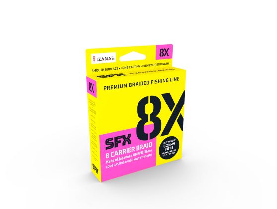 Sufix SFX 8X Braid Low-Vis Green 135m
