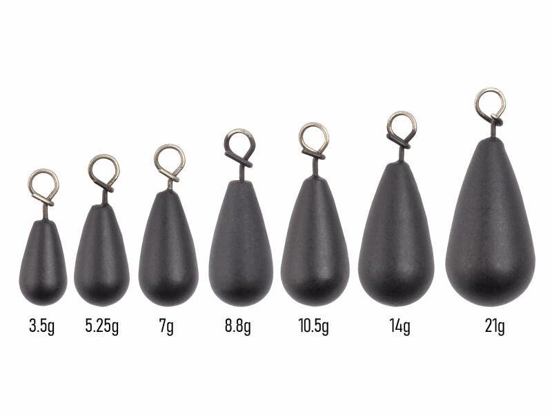 Camo Lures Tungsten Jika Sinker – Schwarz