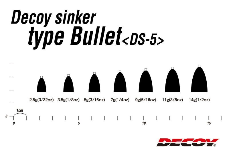 Decoy Type Bullet Sinker