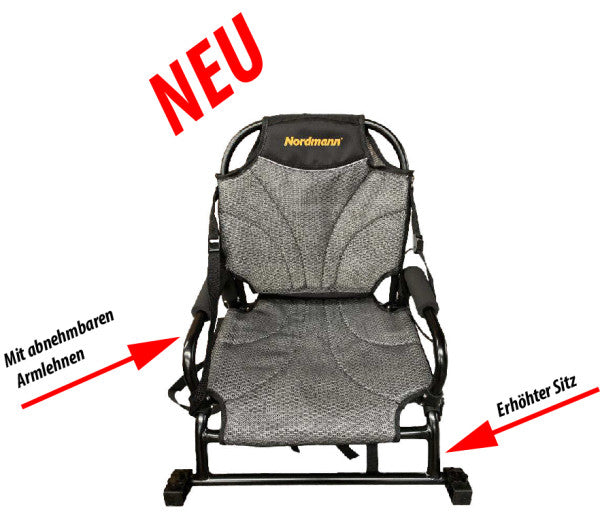 Nordmann Hunter 10.5 Angelkajak Sit on Top inkl. Zahnstangen-Pedalantrieb