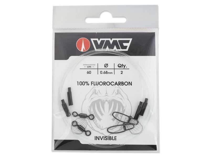 VMC Fluorocarbon Hechtvorfach - 40cm